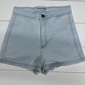 American apparel size XS shorts
